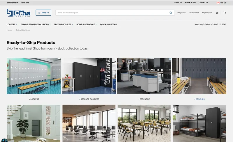B2B portal for dealers and institutional buyers